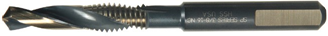 1/4-28 Combination Drill & Tap High Speed Steel Magnum 