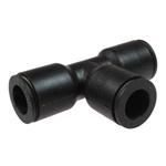 5/16 inch OD 8mm OD Air Fitting Plastic Push-to-Connect Union Tee