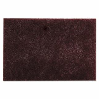 3M Scotch-Brite 7447 Very Fine Hand Pad, maroon aluminum oxide non-woven abrasive pad