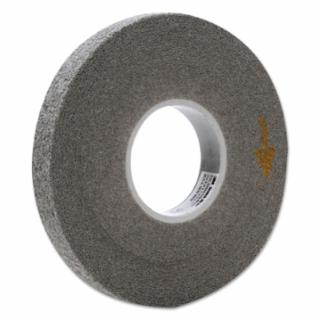 3M Scotch-Brite EXL Deburring Wheel, 8 inch by 3 inch, fine grade silicon carbide