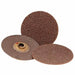 3M 361F 2 inch Roloc cloth disc, 80 grit aluminum oxide, yellow