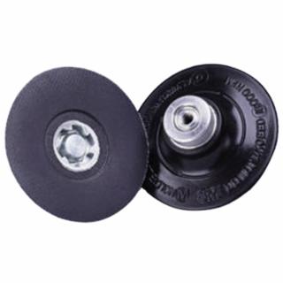 3M 3 inch Roloc Disc Pad holder with 1/4-20 arbor for quick-change discs