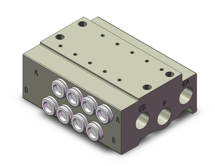 10-SS5Y3-41-05-C6 MFLD, BASE MT, SY3000 SERIES