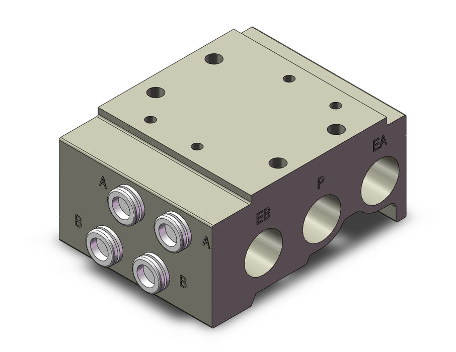 10-SS5Y5-41-02-C6 MFLD, BASE MT, SY5000 SERIES