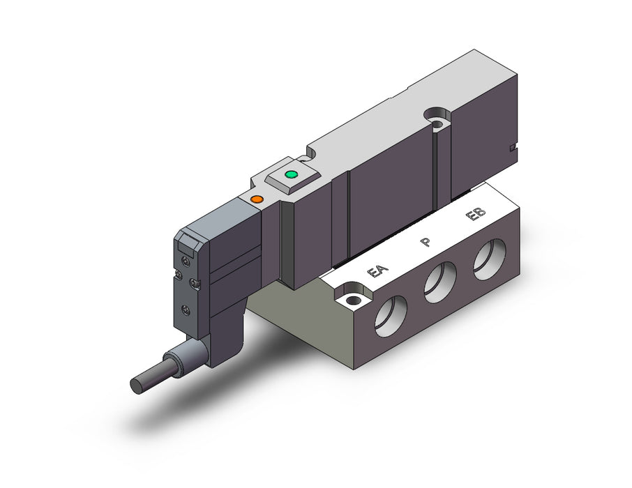 10-SV3300-5W2U-02N VALVE W/SUBPLATE, CLEAN ROOM
