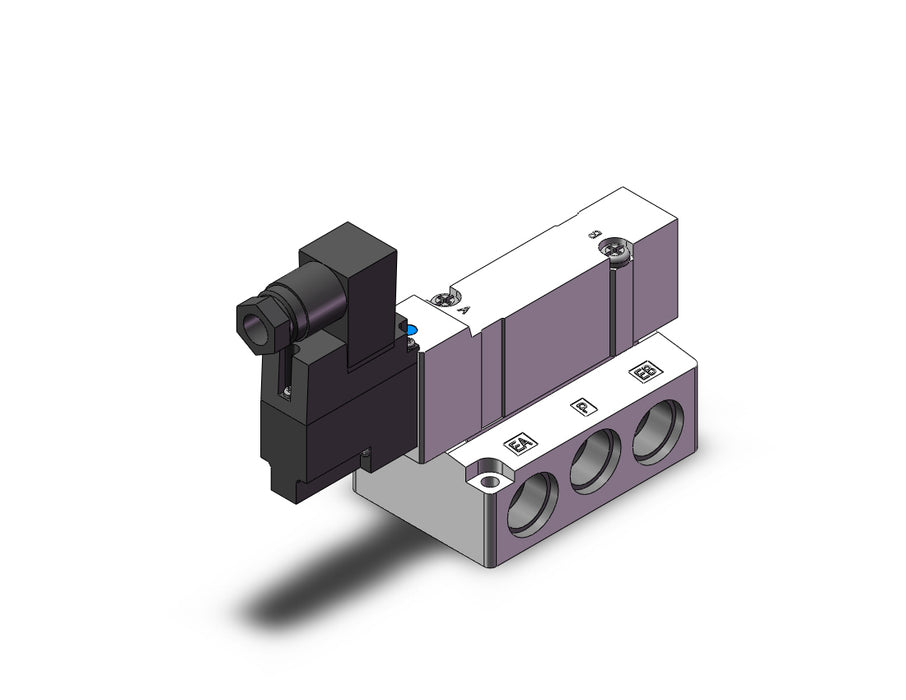10-SY7140-5DZ-03T VALVE, SGL SOL, BASE MT, DIN