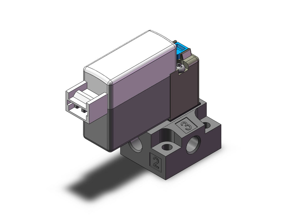 10-V114A-5MOU-M5 VALVE, SOL, BASE MT