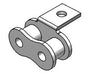 Roller Chain, ANSI Attachment, 100 Pitch, Part, Carbon Steel, 1-1/4" Pitch, 1 Strand, A-1, 
