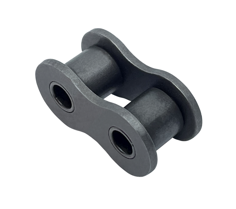 Roller Chain, ANSI Standard, 100 Pitch, Part, Carbon Steel, 1-1/4" Pitch, 1 Strand,
