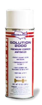 MRO Solutions Solution 2000 Copper Anti-Seize Aerosol Spray 12 oz Aerosol Can