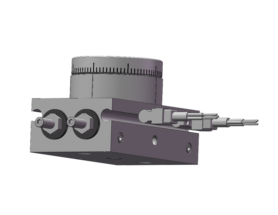 11-MSQA1A-F8PZ Rotary Table, 11- Clean Series - Vac