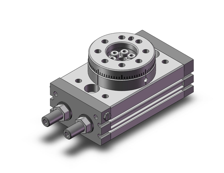 11-MSQB20A Rotary Table, 11- Clean Series - Vac
