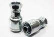 1/4" Hose ID, 1/2"-20 Thread, #5 JIC Thread, Female Swivel, Straight, 