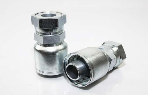 1-1/4" Hose ID, 1-11/16"-12 Thread, #20 ORFS Thread, Female Swivel, Straight, 