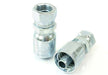 3/8" Hose ID, 3/8"-18 Thread, 3/8" NPTF Thread, Female Swivel, Straight, 
