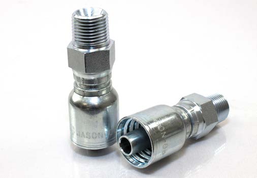 1" Hose ID, 1"-11.5 Thread, 1" NPTF Thread, Male Swivel, Straight, 