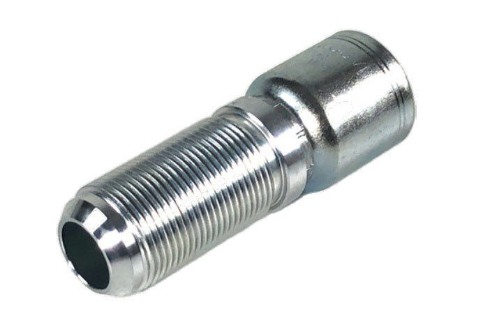 1/2" Hose ID, 1-1/16"-12 Thread, #12 JIC Thread, Male Bulkhead, Straight, 
