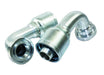 2" Hose ID, 2" Flange, 2" Code 62 Flange, Male Rigid, 90 Elbow, 