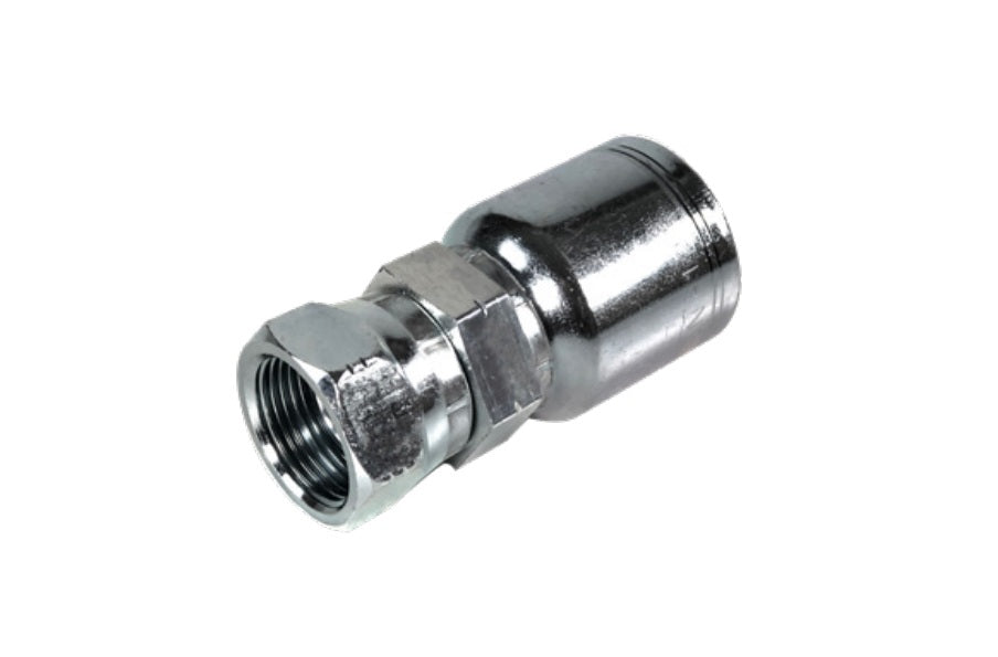 1/2" Hose ID, 1/2"-14 Thread, 1/2" JIS 30 Flare, Female Swivel, Straight, 