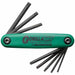 Bondhus GorillaGrip Fold-Ups, 8 per fold-up, Torx Tip, Torx, T9-T40