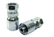 1/4" Hose ID, M16-1.5 Thread, M16 Komatsu 30 Flare, Female Swivel, Straight, 