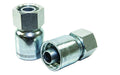 1/4" Hose ID, M16-1.5 Thread, M16 DIN 24 ORFS Thread, Female Swivel, Straight, 