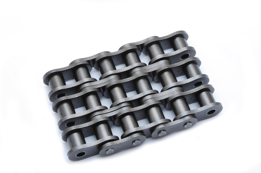 Roller Chain, ANSI Standard, 140 Pitch, Chain, Carbon Steel, 1-3/4" Pitch, 3 Strands,
