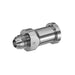 Stainless Steel, SAE J514 37° Flare Code 61 Flange Adapter, 1-1/2" Male JIC x 1-1/4" Split Flange Head