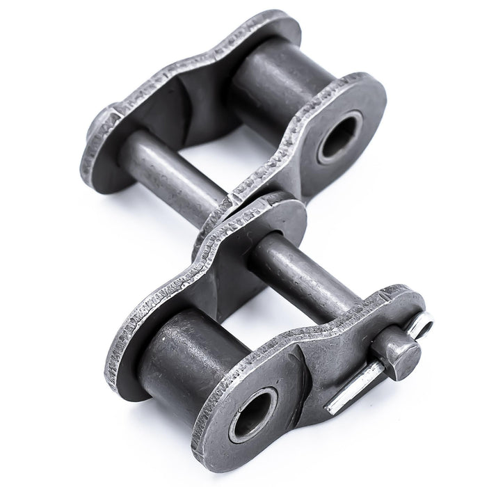 Roller Chain, ANSI Standard, 180 Pitch, Part, Carbon Steel, 2-1/4" Pitch, 2 Strands,