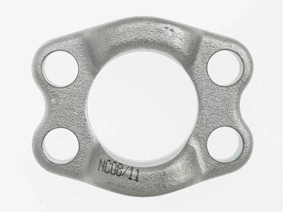 Steel, SAE J518 Code 61 Drilled Captive Flange, 1/2" Flange Size