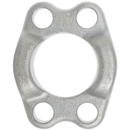 Steel, SAE J518 Code 61 Threaded Captive Flange, 1/2" Flange Size