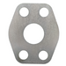 Steel, 4-Bolt Flange Connector Plate Code 61 Flat Face, 1-1/2" Pad Size