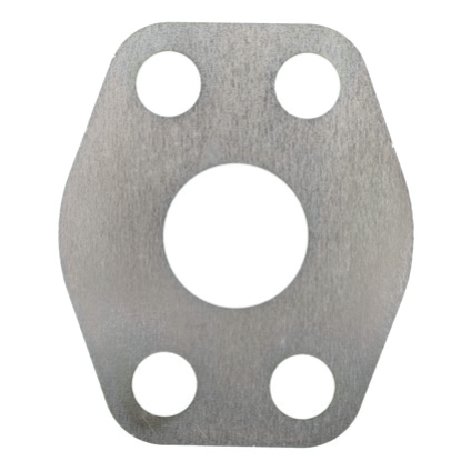 Steel, 4-Bolt Flange Connector Plate Code 61 Flat Face, 1-1/4" Pad Size