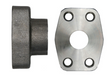 Steel, SAE Port 4-Bolt Flange Code 61 Flat Face, 1-1/16-12 Female ORB x 3/4" Pad Size