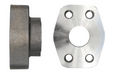 Steel, SAE Port 4-Bolt Flange Code 62 Flat Face, 1-5/8-12 Female ORB x 1-1/4" Pad Size