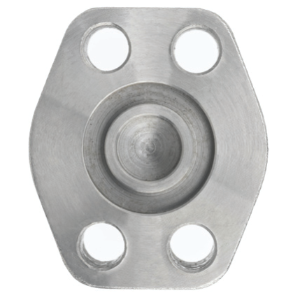 Steel, 4-Bolt Blanking Flange Code 61 O-Ring Face, 1" Pad Size