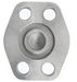 Steel, 4-Bolt Blanking Flange Code 62 O-Ring Face, 3/4" Pad Size