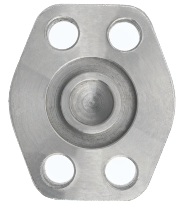 Steel, 4-Bolt Blanking Flange Code 62 O-Ring Face, 3" Pad Size
