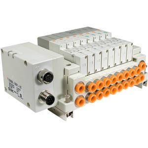 SS5V1-W10S1A3ND-04B-C6 5 Port Solenoid Valve Manifold