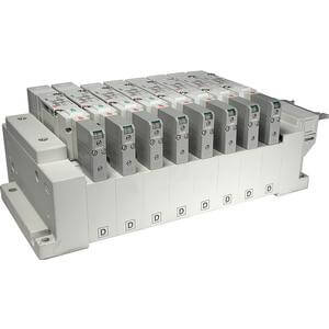 SS5V1-10PD2-06BS-C3-D 5 Port Solenoid Valve Manifold