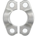 Steel, SAE J518 Code 61 Split Flange Half, 1" Flange Size
