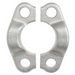 Steel, SAE J518 Code 62 Split Flange Half with Metric Bolt Holes, 1-1/2" Flange Size, M16