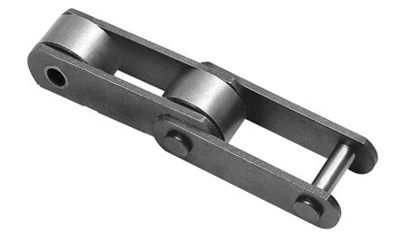 Engineering Chain, Roller Conveyor, 196 Pitch, Part, Carbon Steel, 6" Pitch, 1 Strand,