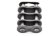 Roller Chain, ANSI Standard, 200 Pitch, Part, Carbon Steel, 2-1/2" Pitch, 2 Strands,