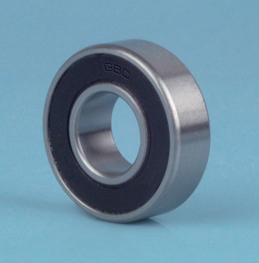 Power Motion 1628DC, GBC radial ball bearing, 20000 Series, 5/8" ID x 1-5/8" OD x 1/2" Wide, Sealed Both Sides