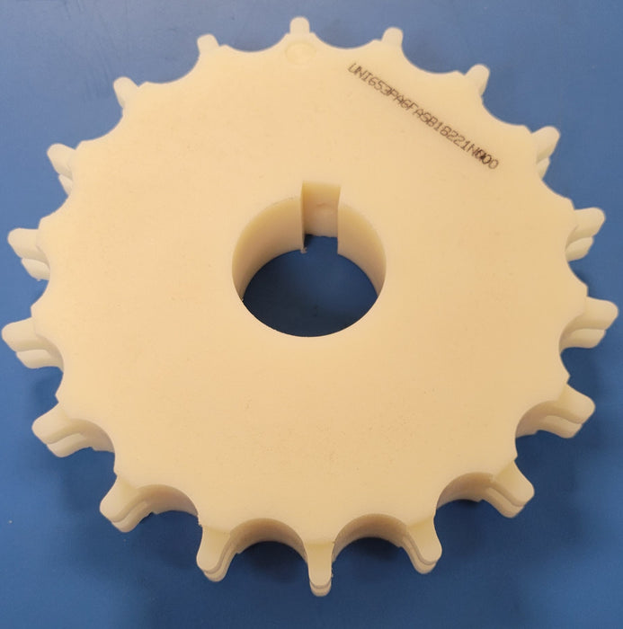 uni Flex ASB Sprocket Z18 1-7/16" Bore w/ keyway & set screw