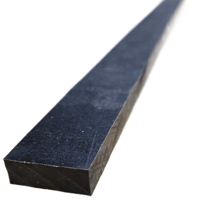 3/8"x1"x120" Black UHMW-PE Wear Strip 10ft Long