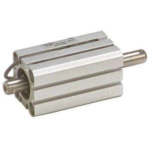 25A-CDQSWB16-10DC Cyl, Compact, Dbl rod