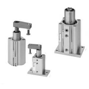 25A-MKB50-50RZ-M9BW Cylinder, Rotary Clamp, MK-Z, Clean Room