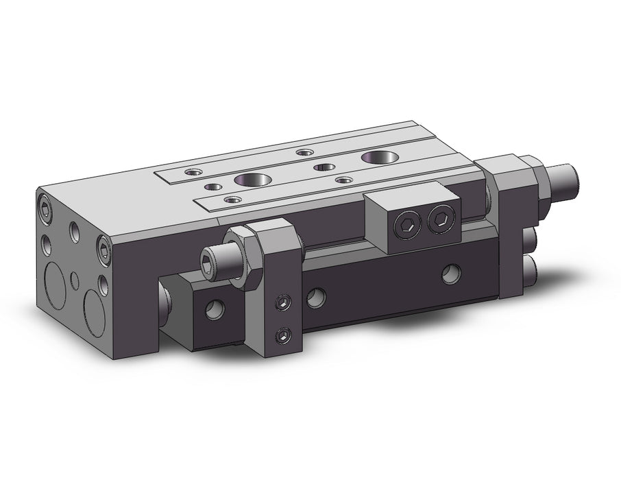 22-MXQ12L-20C Cyl, Slide Table, Clean Series
